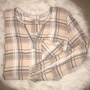 Calvin Klein plaid flannel